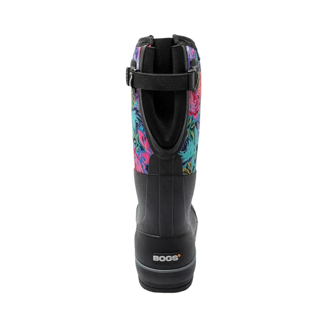 BOGS CLASSIC II TALL ADJUSTABLE CALF ROSE GARDEN - FINAL SALE!