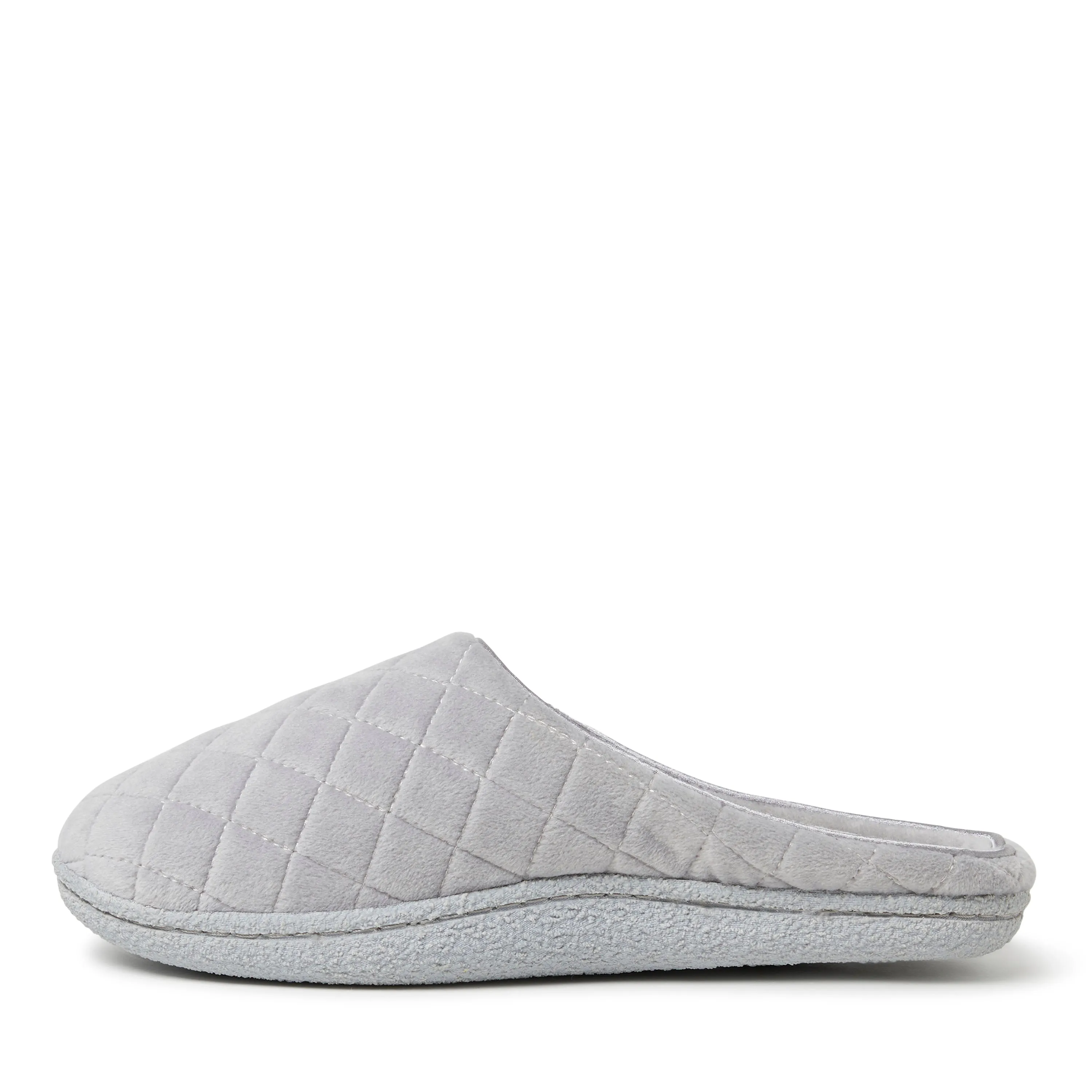 Dearfoams Women's Quilted Velour Clog House Slipper