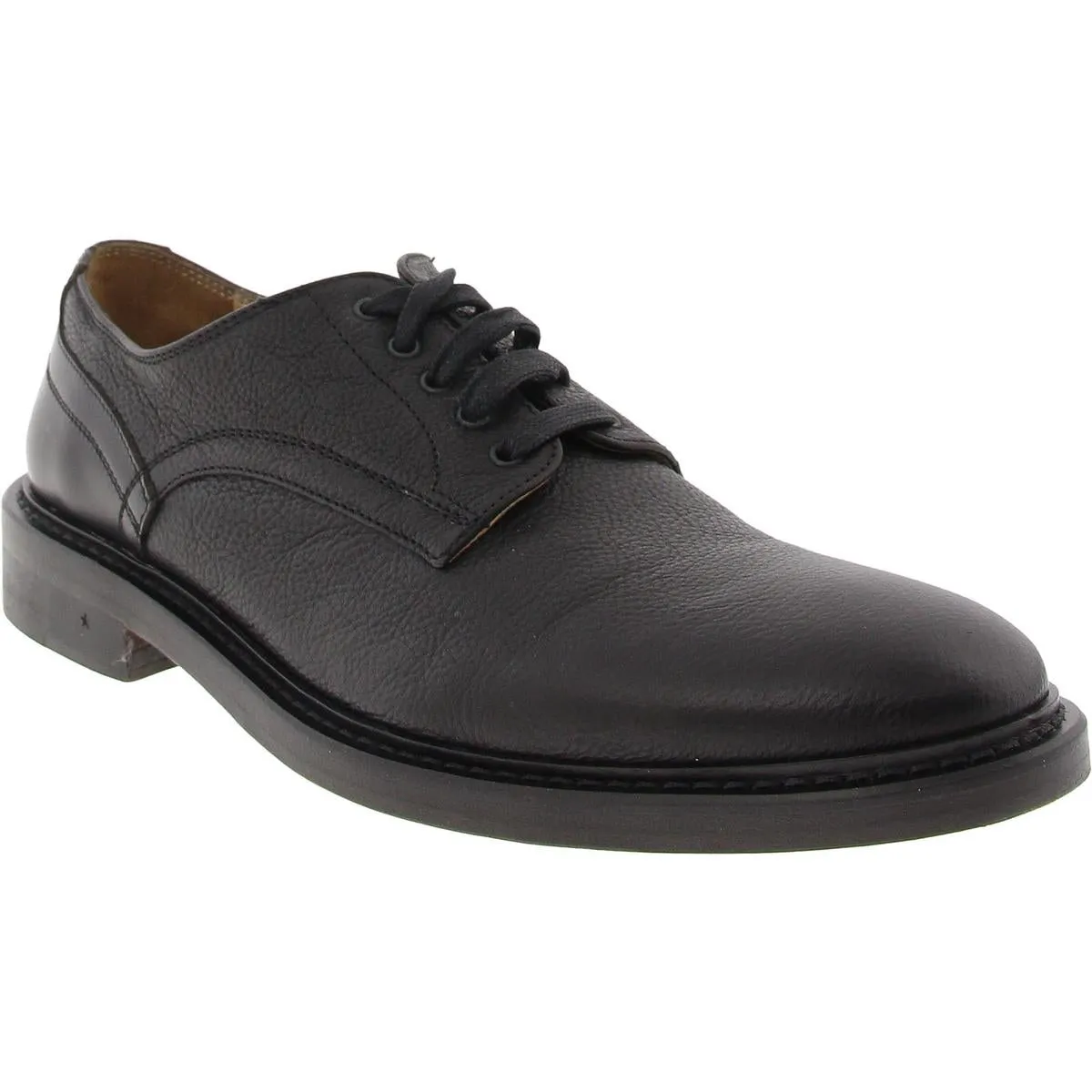 Fulton Mens Lace-Up Leather Derby Shoes