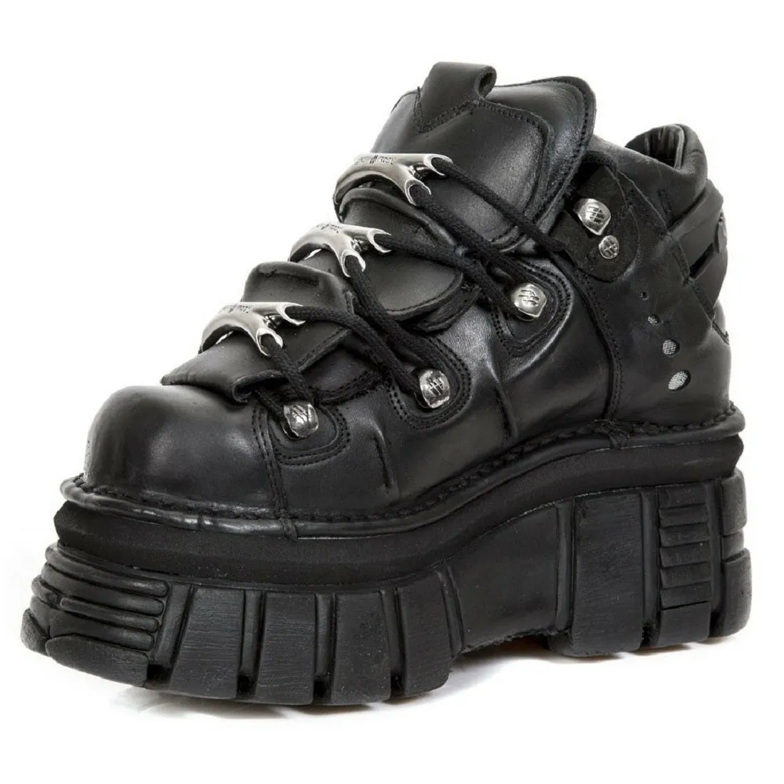 M.106-S29 Tower Metallic Goth Shoes