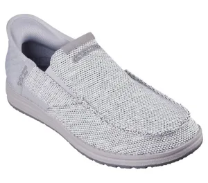 Men's Melson Medford Slip-Ins Shoes In Light Gray