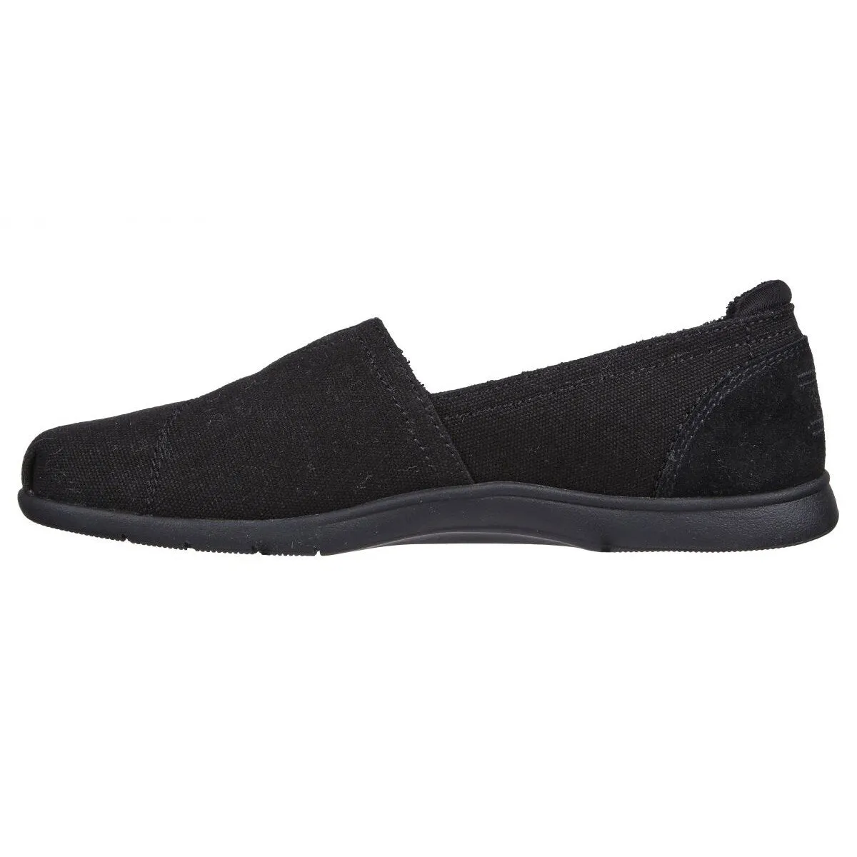 Skechers Womens Arch Fit Plush For3ver Luv SlipOn Black 114108Bbk Black