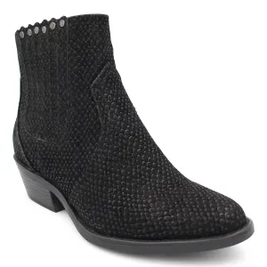 Women's Caitlynn Shoes In Black Exotic Raven