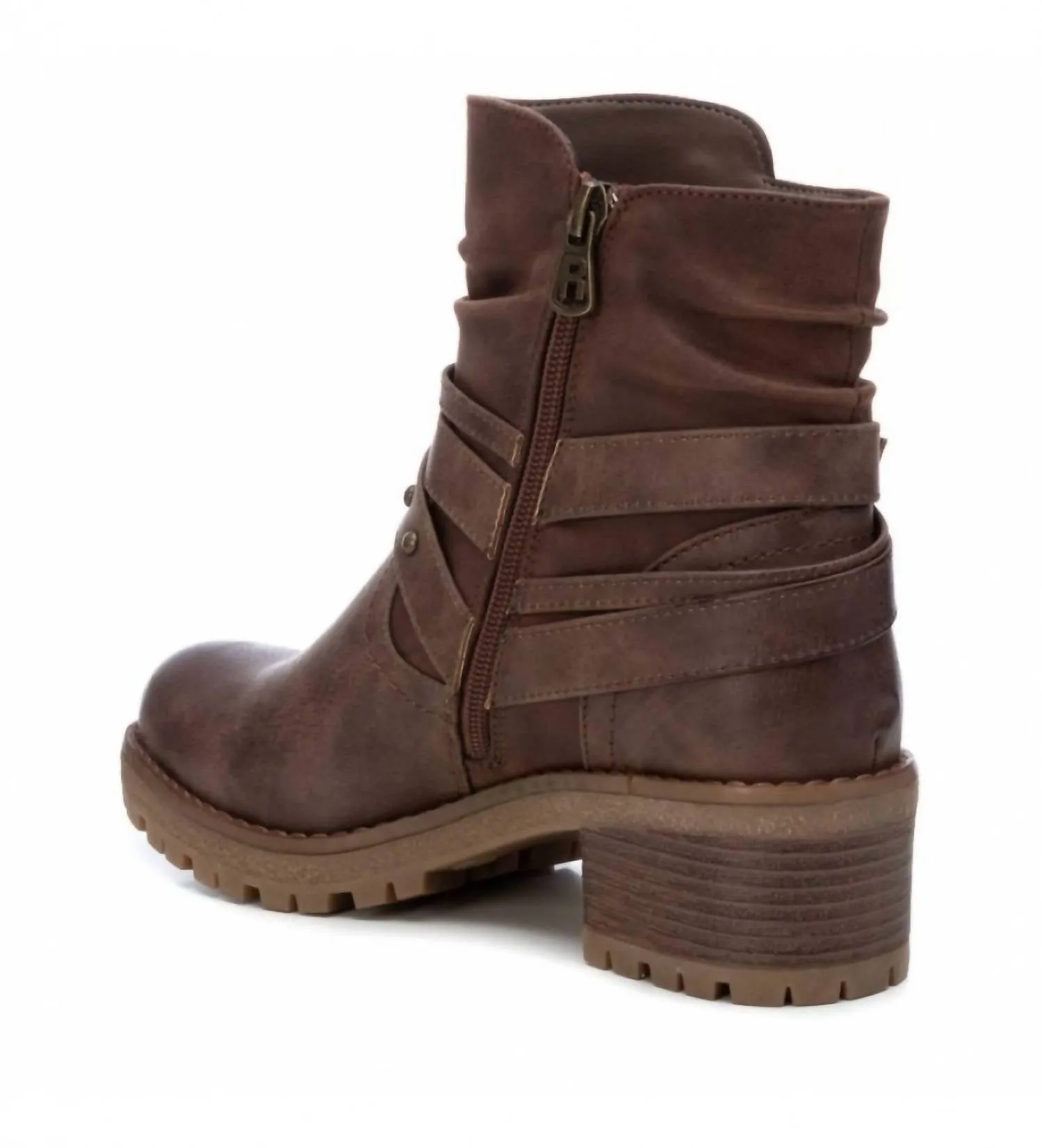 Women's Casual Booties In Taupe